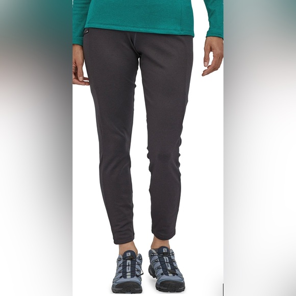 Patagonia Pants - PATAGONIA R1 daily baselayer bottoms women’s black size XS hiking/outdoors